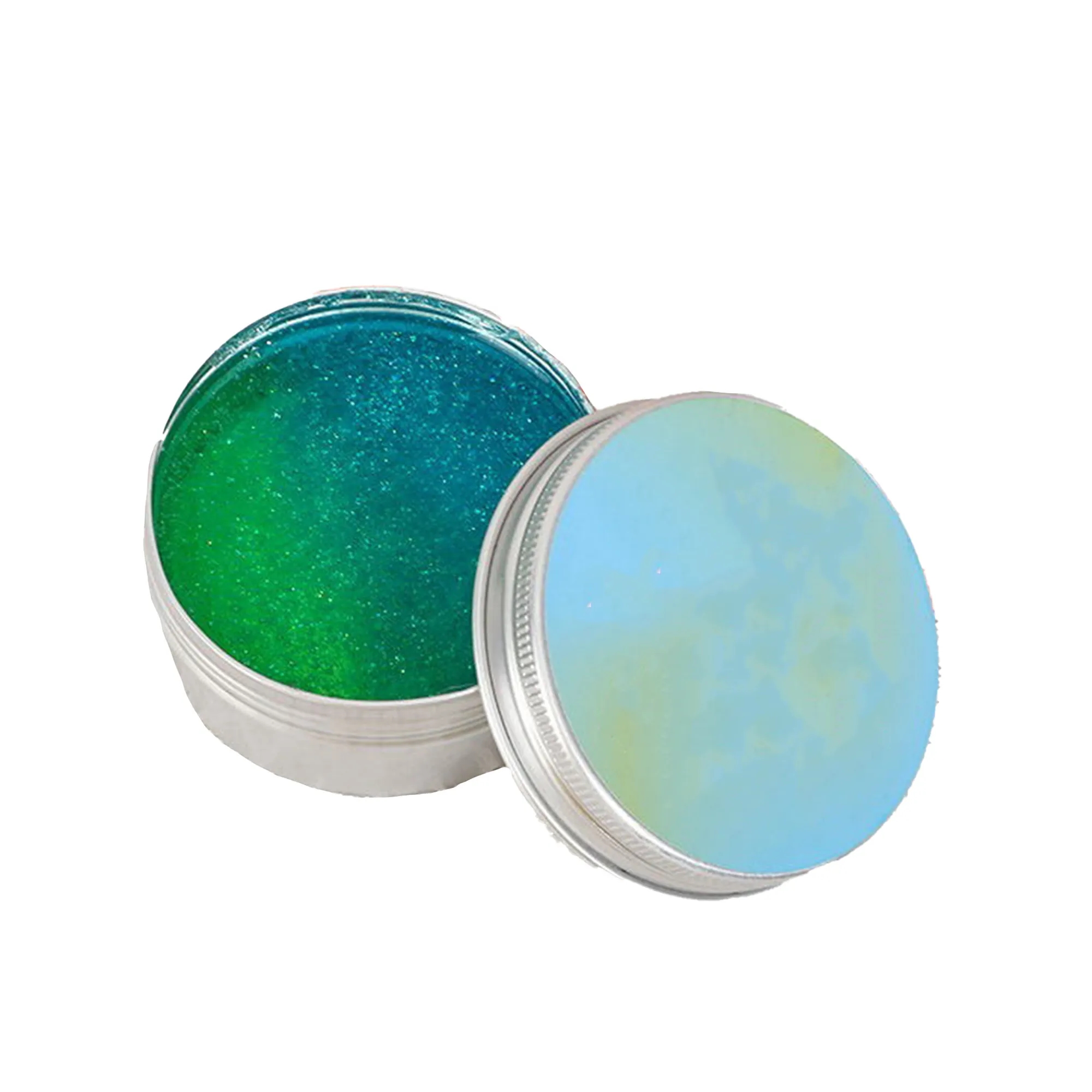 Aluminum Box Glitter Putty Slime 11