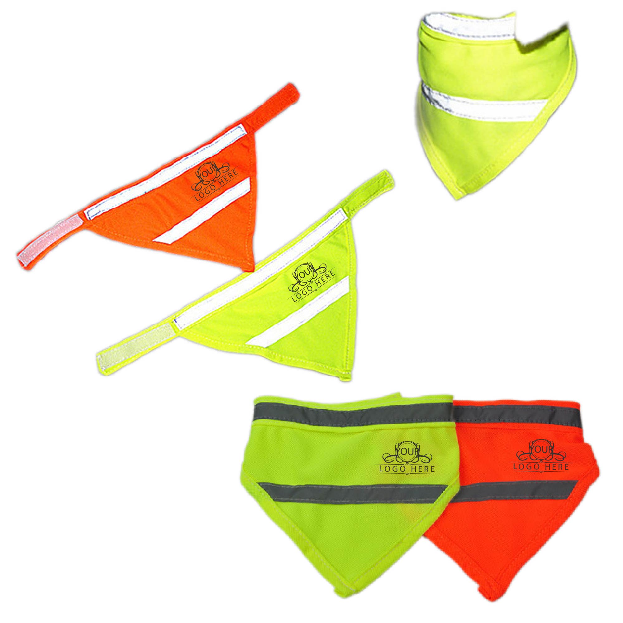Reflective Pet Collar Bandana 2