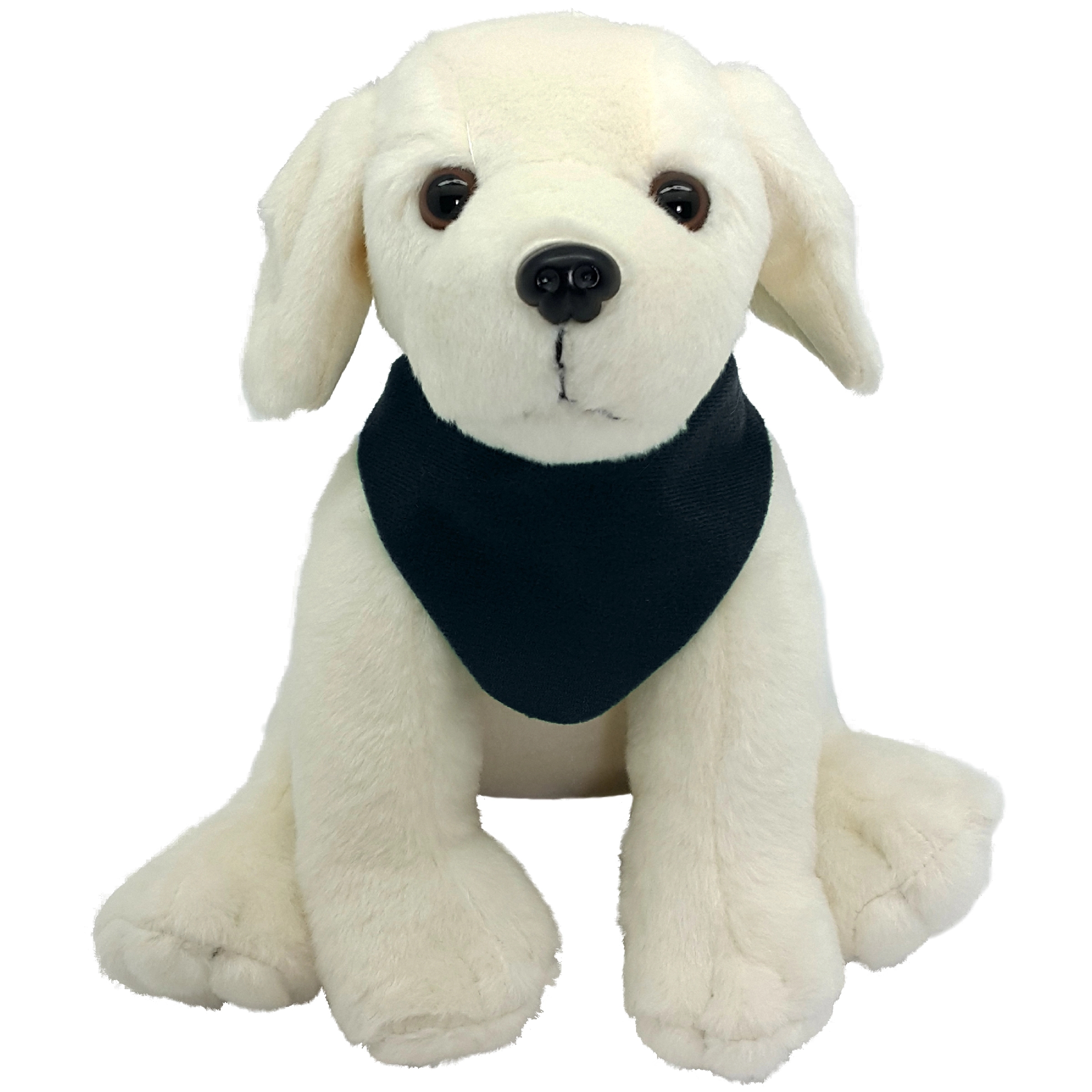 8" Medium Sitting Dog - Beige Lab 5