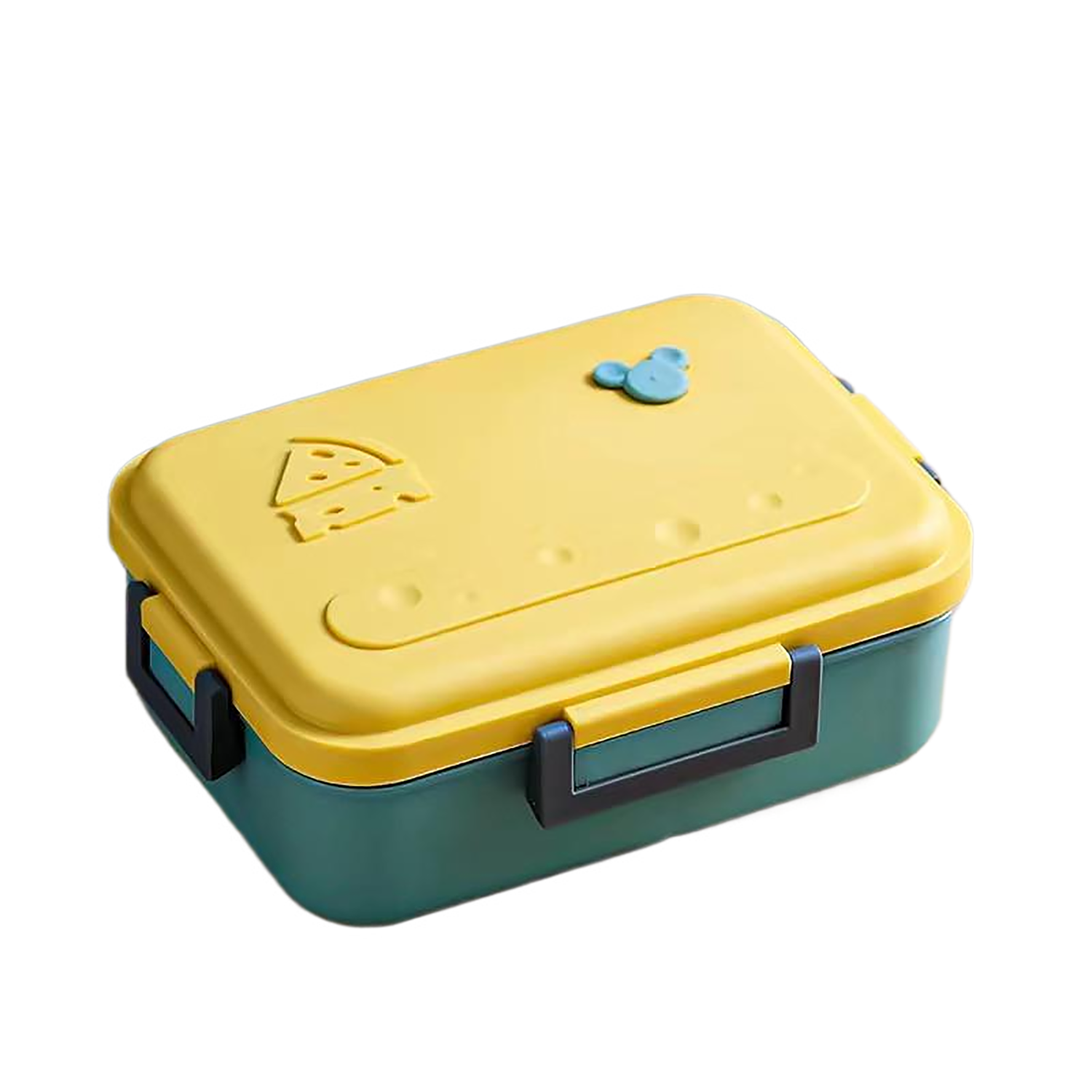 2 Compartments Leak Proof Lunch Box w/ Vent Hole 1