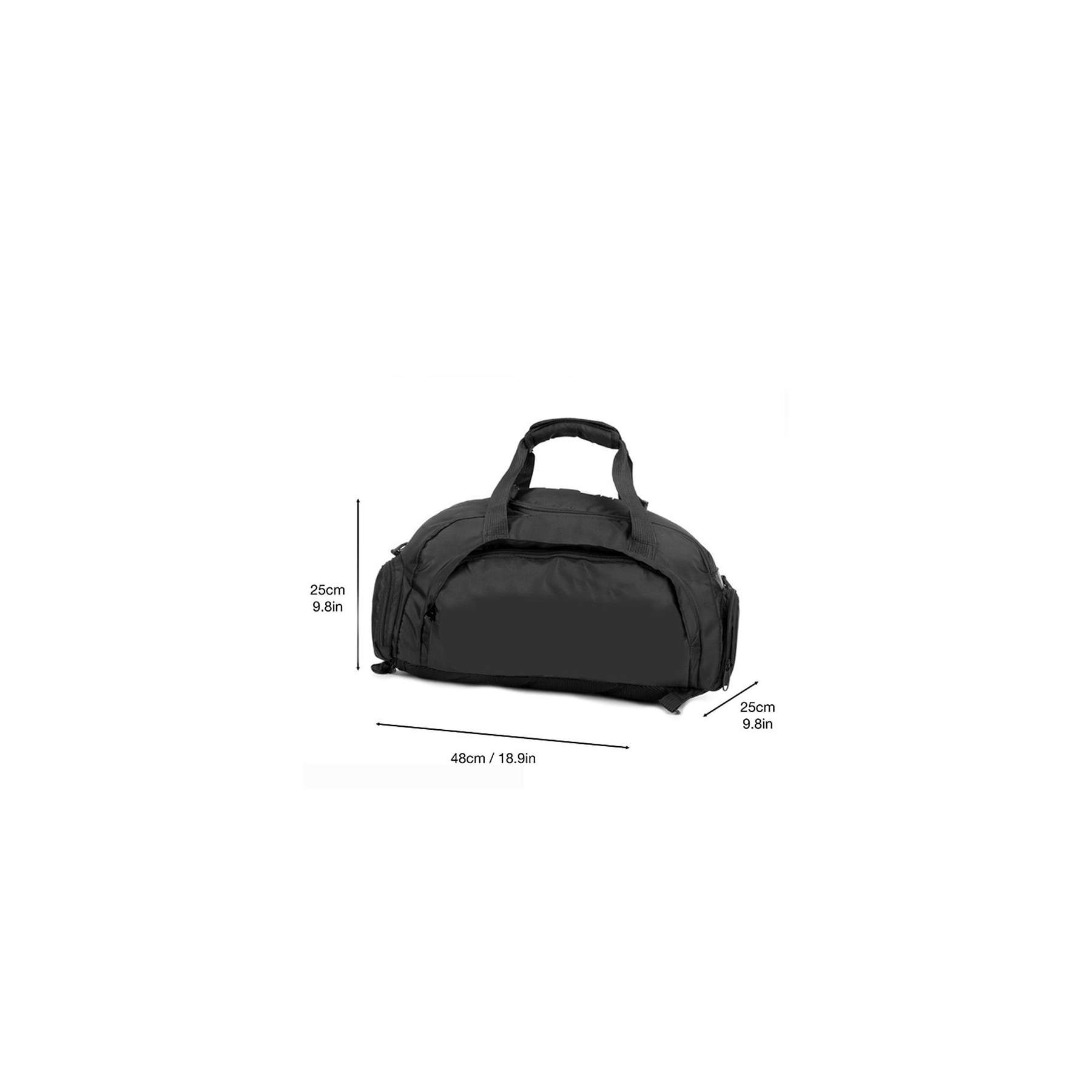 Travel Duffel Bag With Shoe Compartment 4
