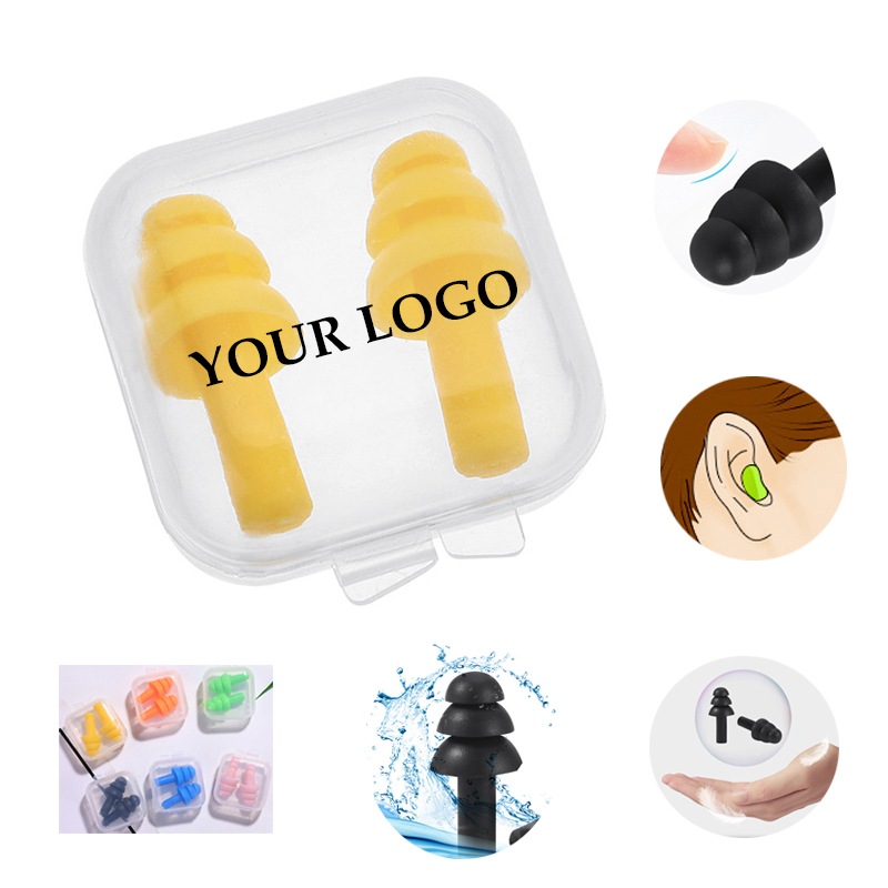 Noise Canceling Soft Reusable Silicone Earplugs Waterproof Noise Reduction Earplugs for Concert 3