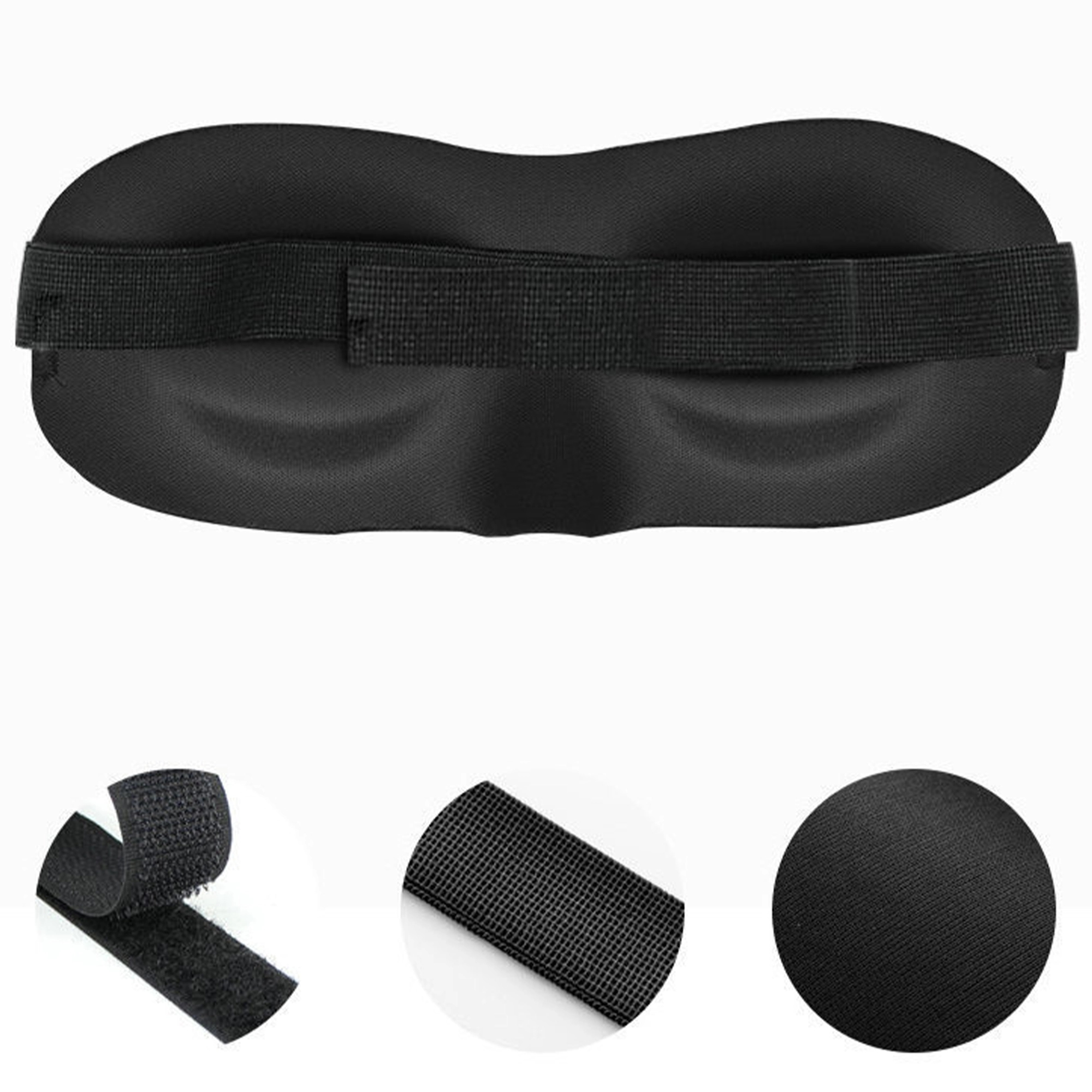3D Contoured Shape Blindfold Mask MOQ 100PCS 2