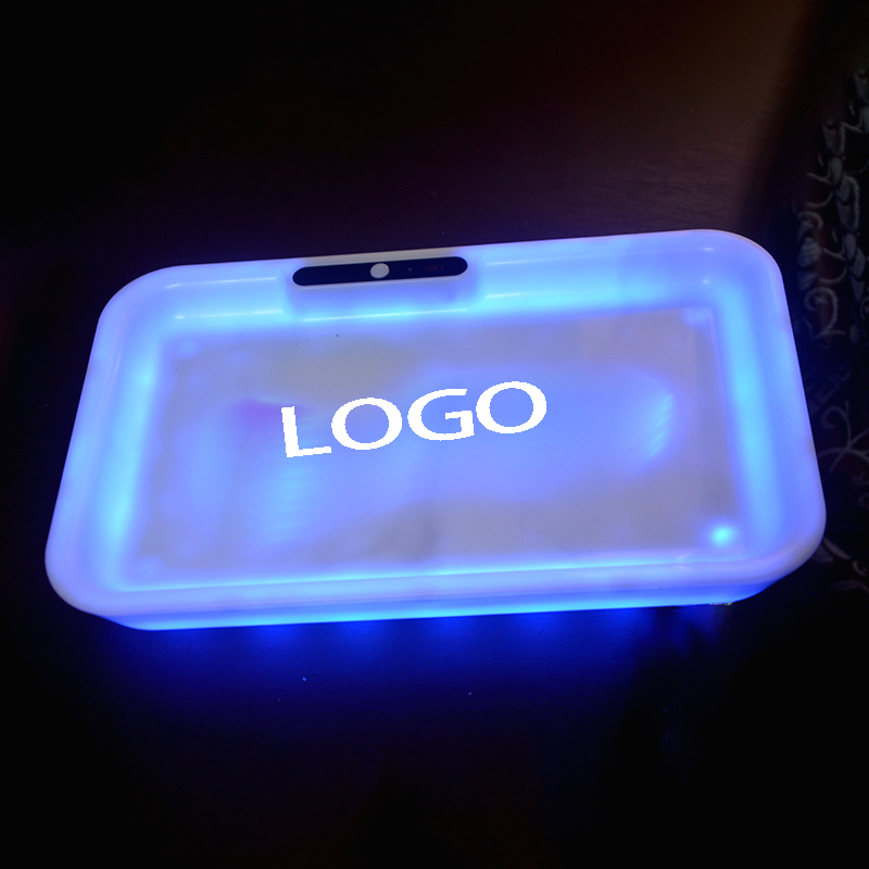 Light Up Rolling / Rechargeable Cigarette Trays w/ Customize Logo 6