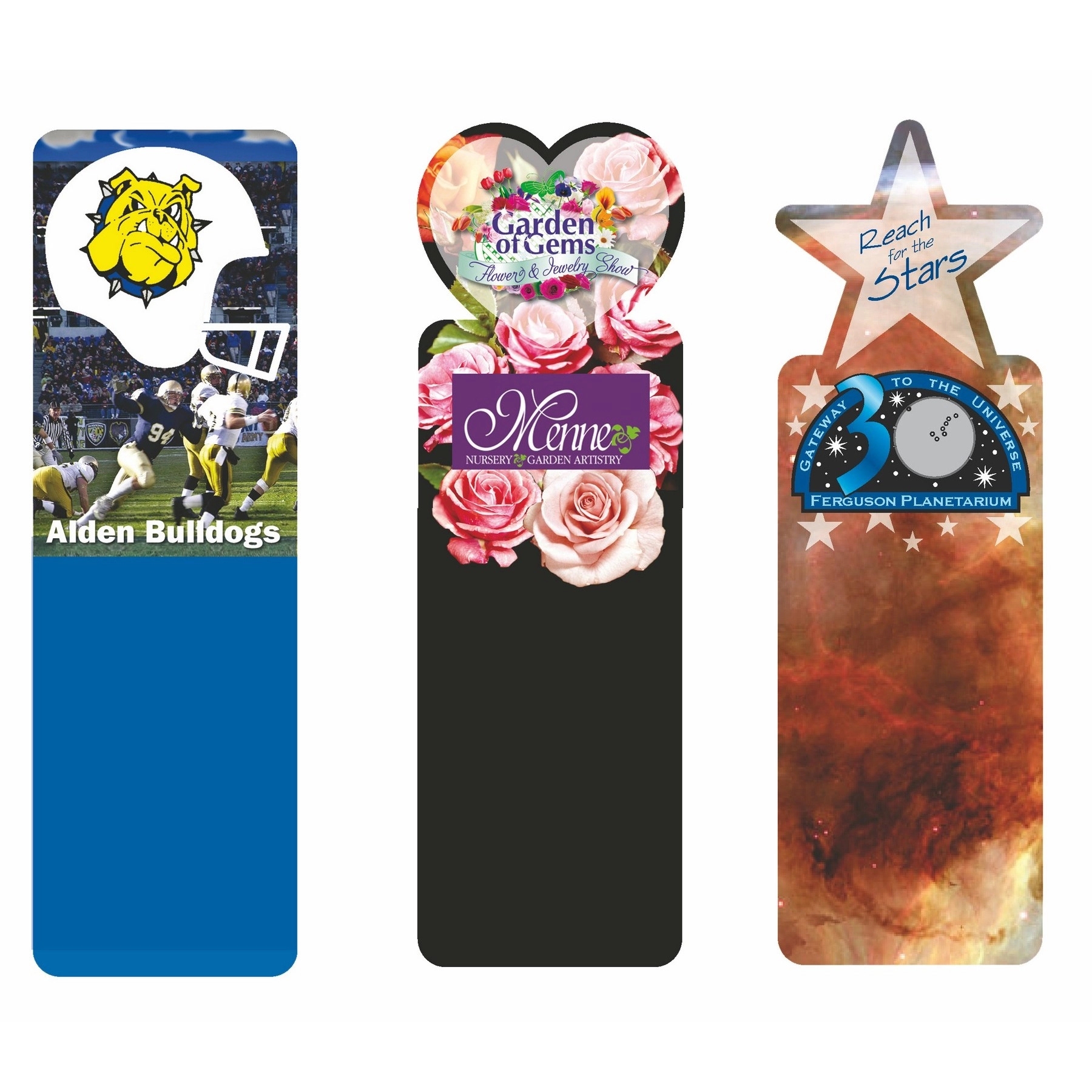 Custom Full Color Digital Printed Bookmark 5