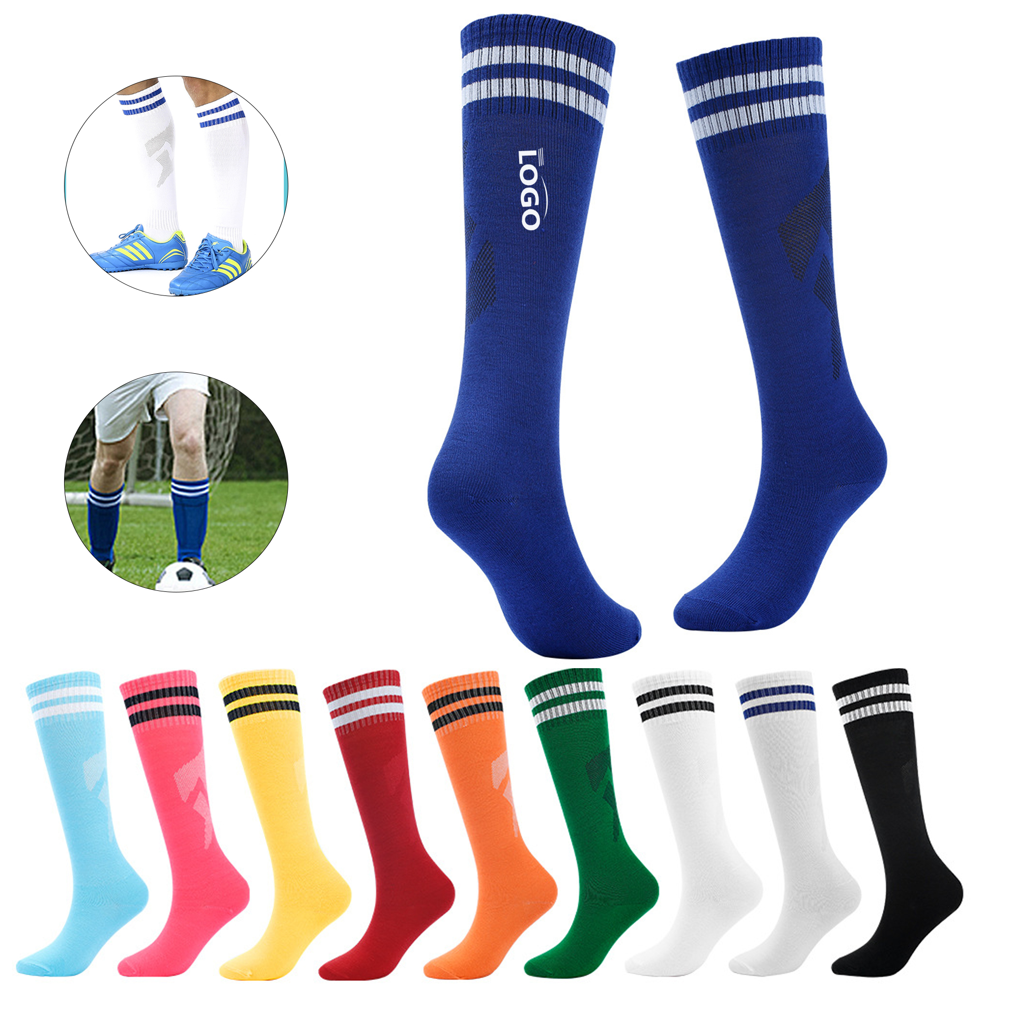 Stretchy Knee High Tube Socks 2