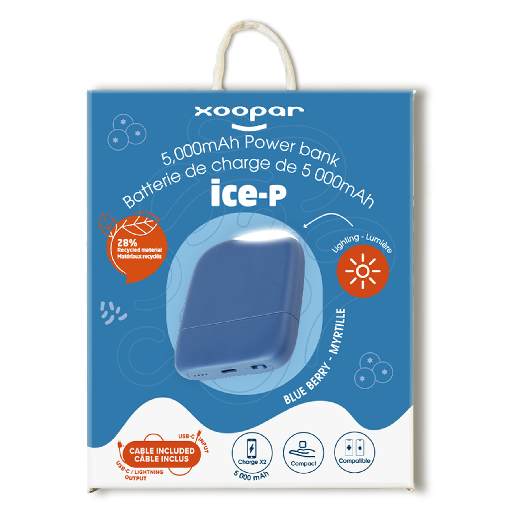 Xoopar ice-p 5,000mAh Power Bank 66