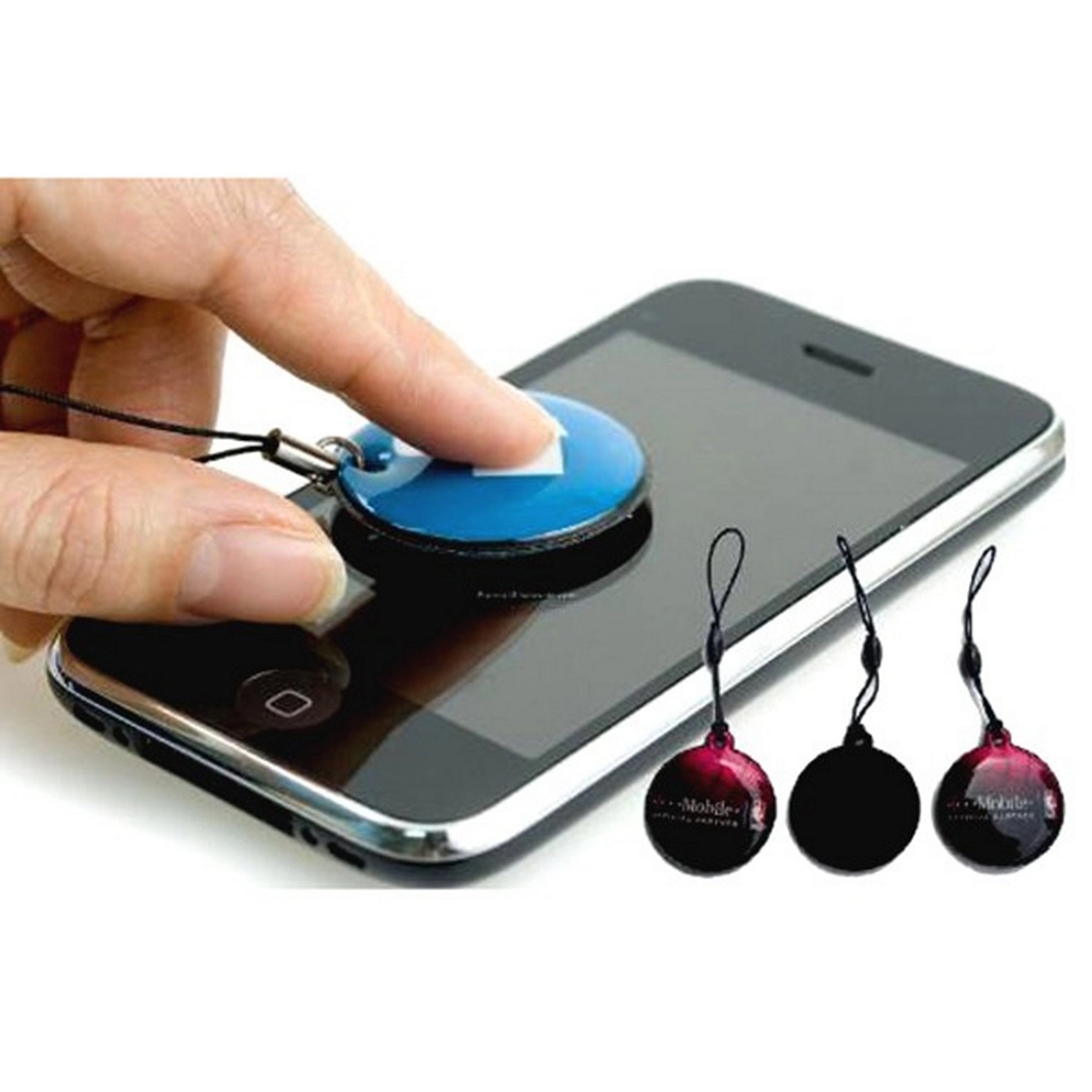 Custom shape Cell Phone & Computer Screen Cleaner Keychain 4
