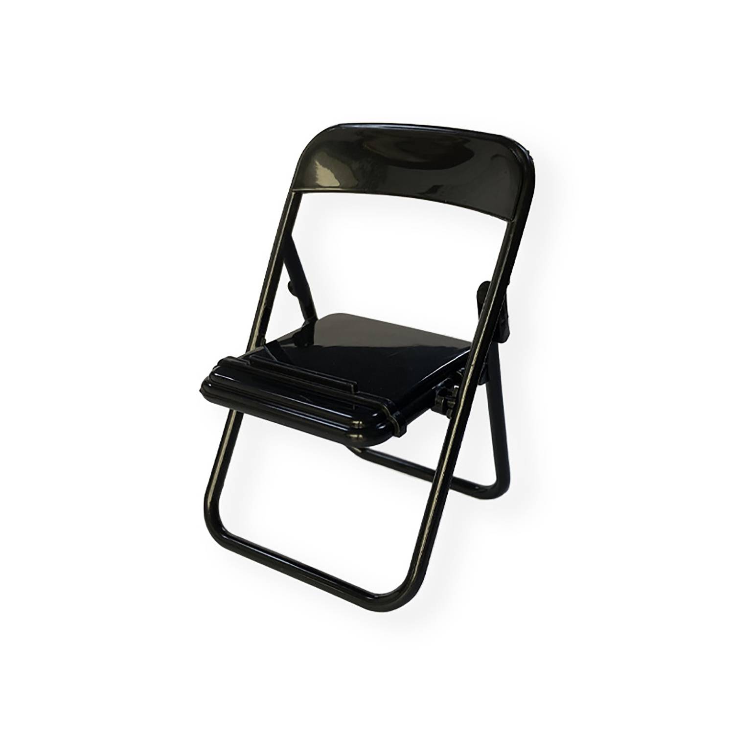 ABS Foldable Mini Chair Cell Phone Stand 3