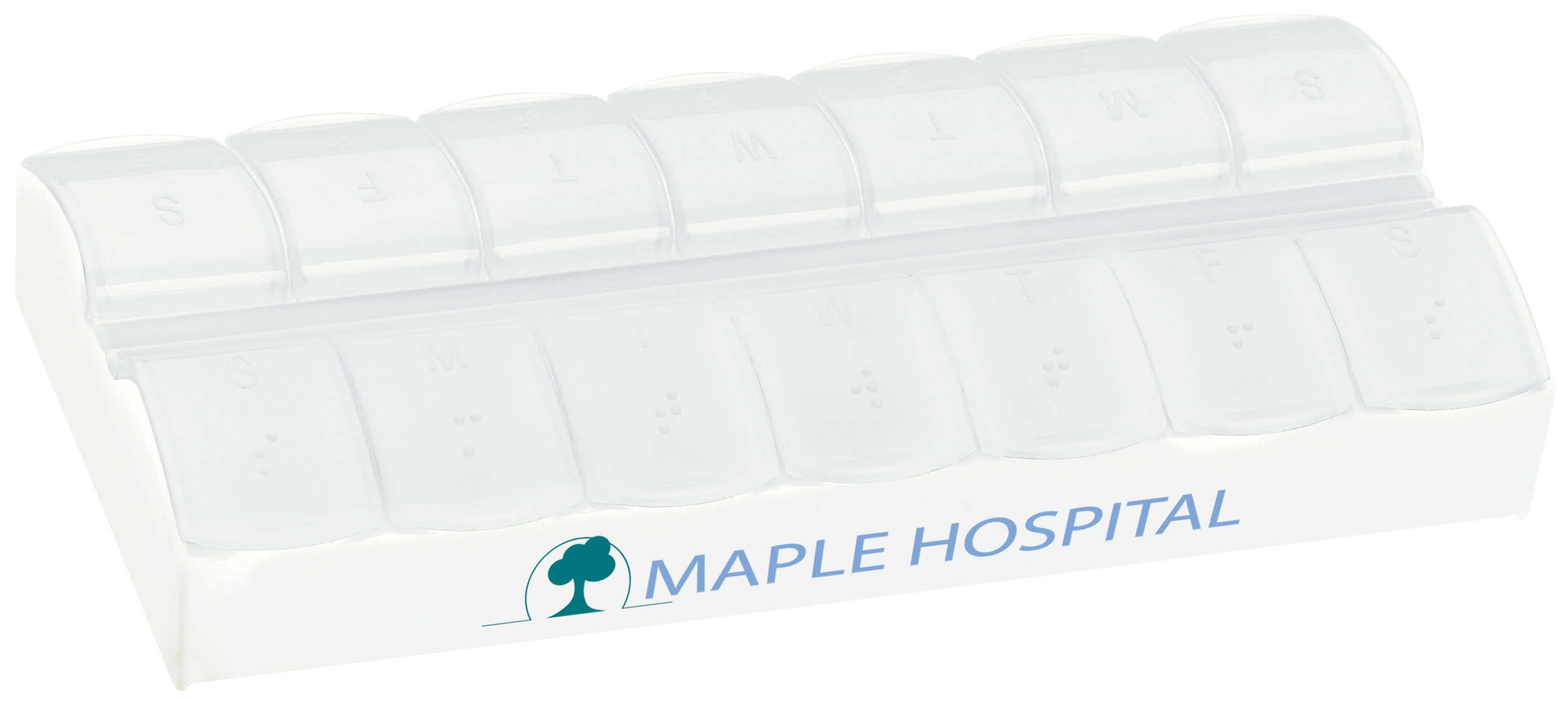 AM/PM Jumbo Easy Scoop Pill Box 7