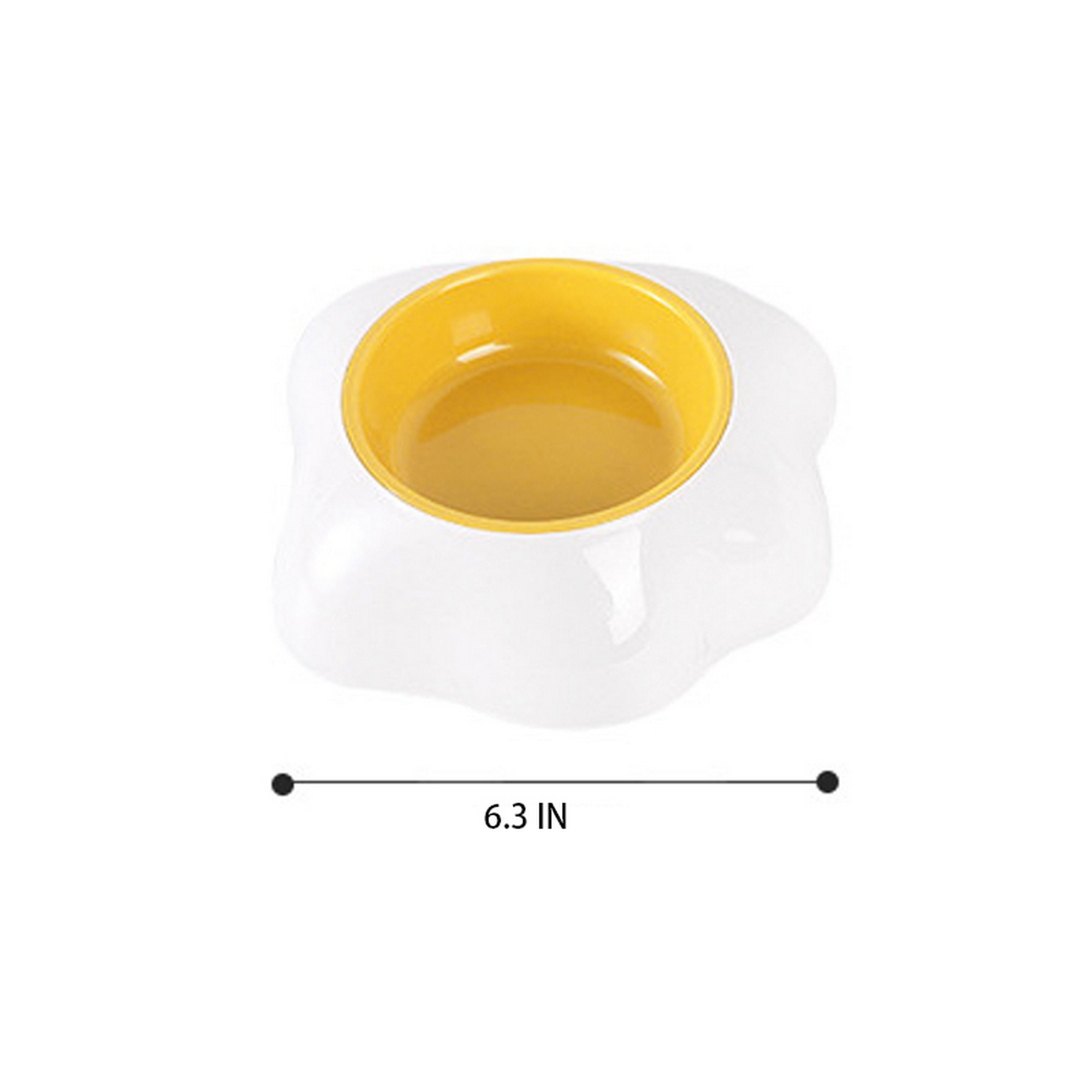 Anti-Knockover Cat And Dog Pet Feeding Bowl 2