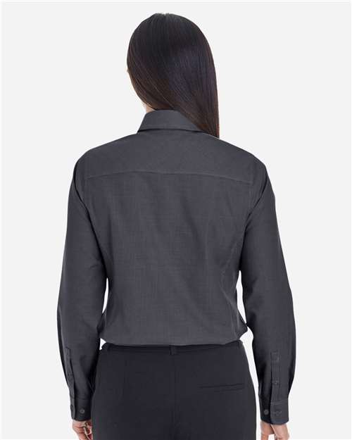 Women's Crown Collection® Royal Dobby Woven Dress Shirt - DG532W 5
