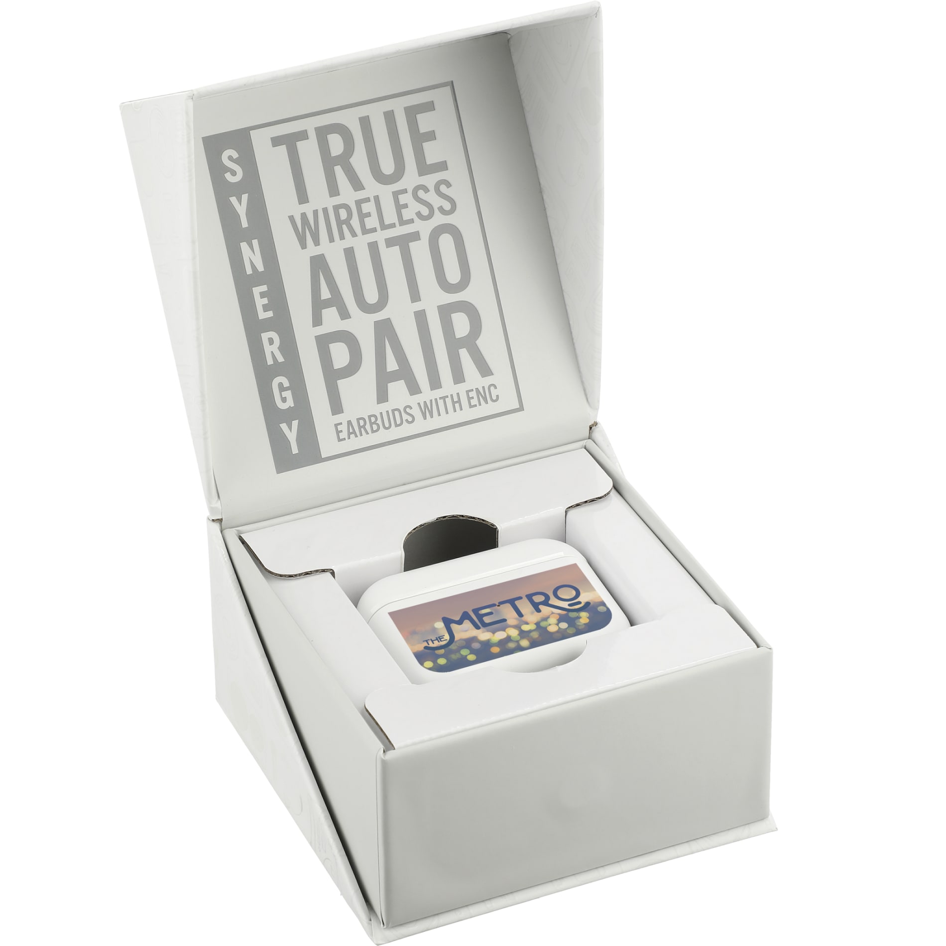 Synergy True Wireless Auto Pair Earbuds with ENC 38