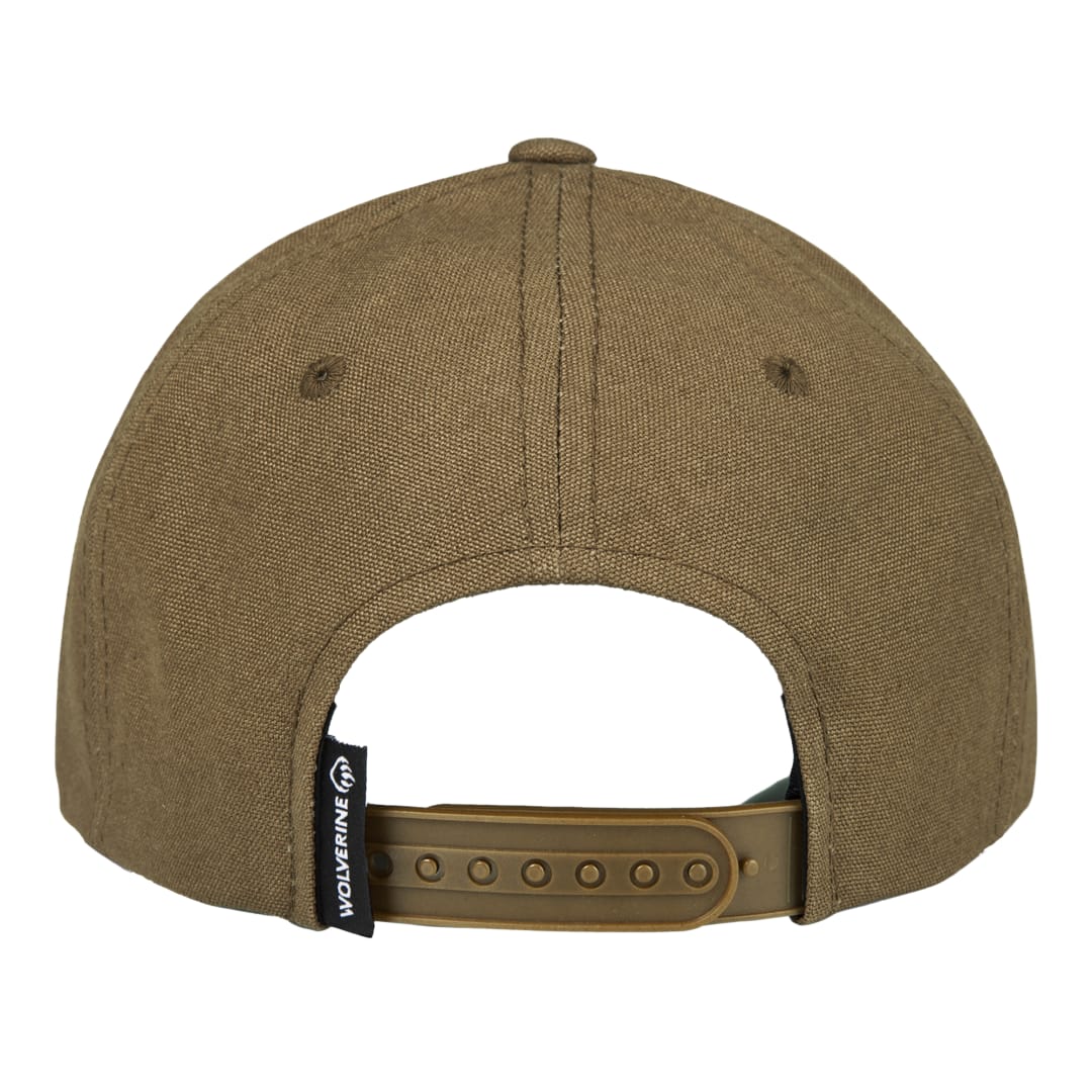 Wolverine Grey Claw Label 6 Panel Cap 74