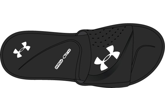 UA Ignite VI Boys' Slides 7