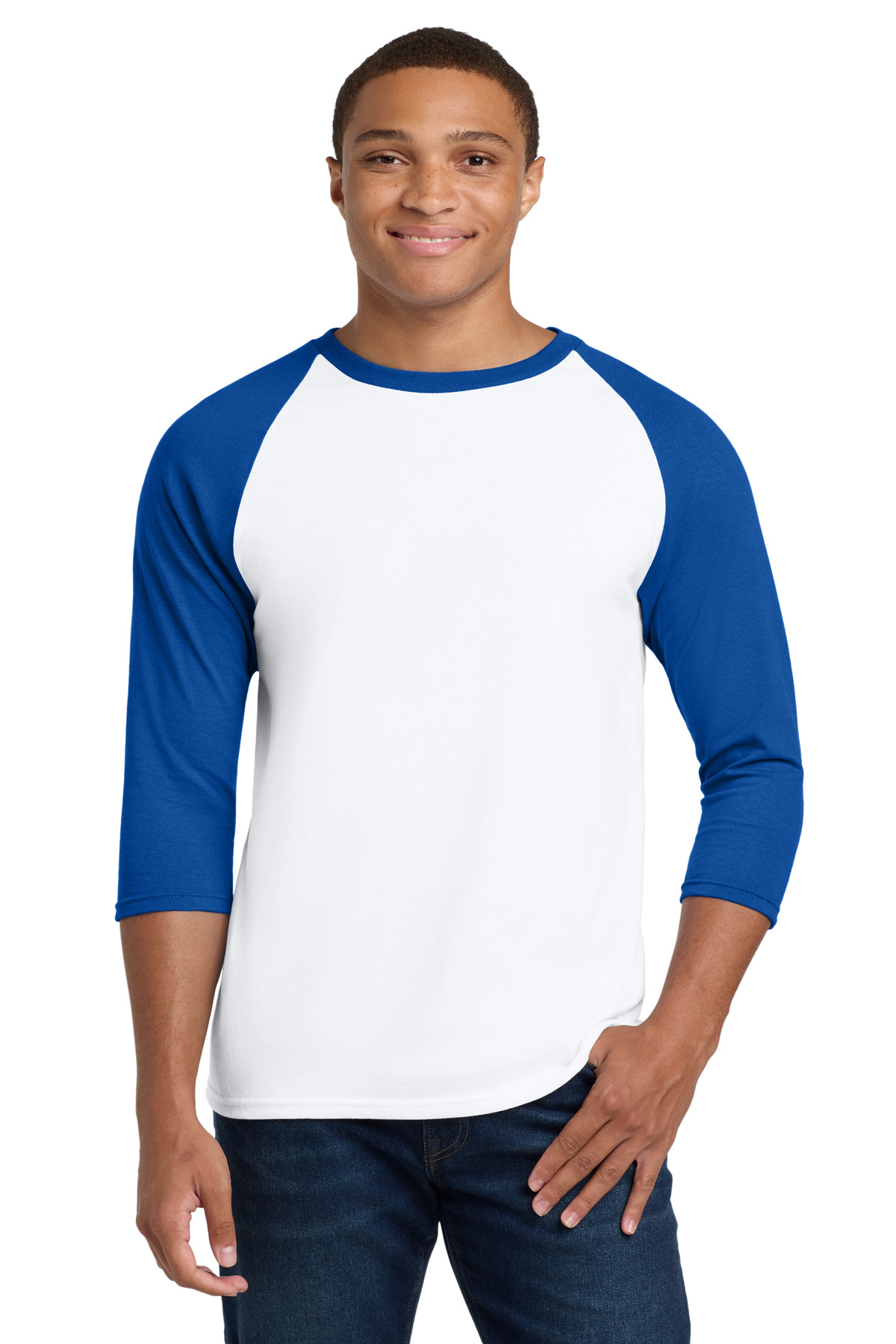 Gildan Heavy Cotton 3/4-Sleeve Raglan T-Shirt. 5700 62