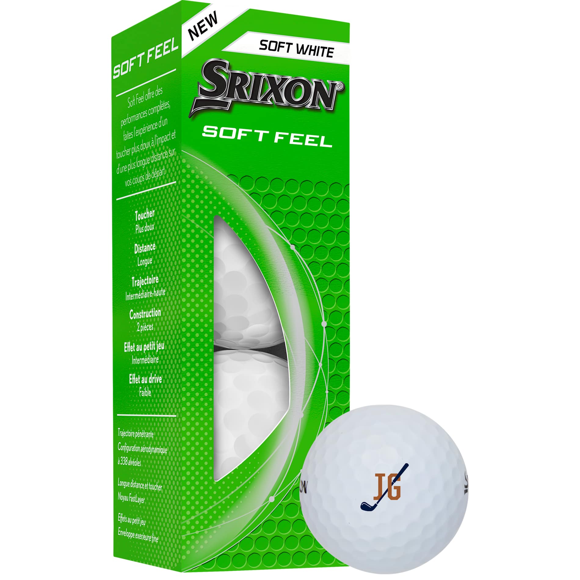 Srixon Soft Feel Golf Balls - 3 Pack 5