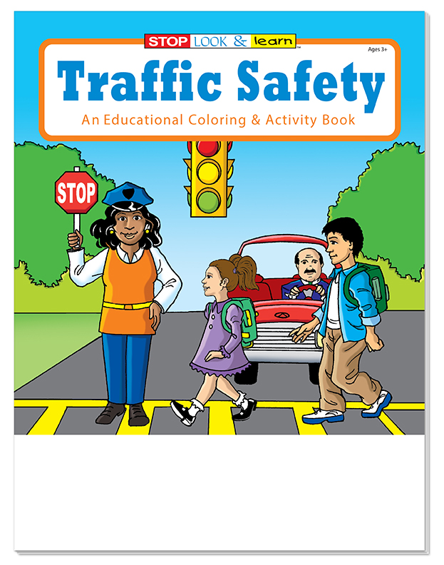COLORING BOOK - Traffic Safety Coloring & Activity Book 5