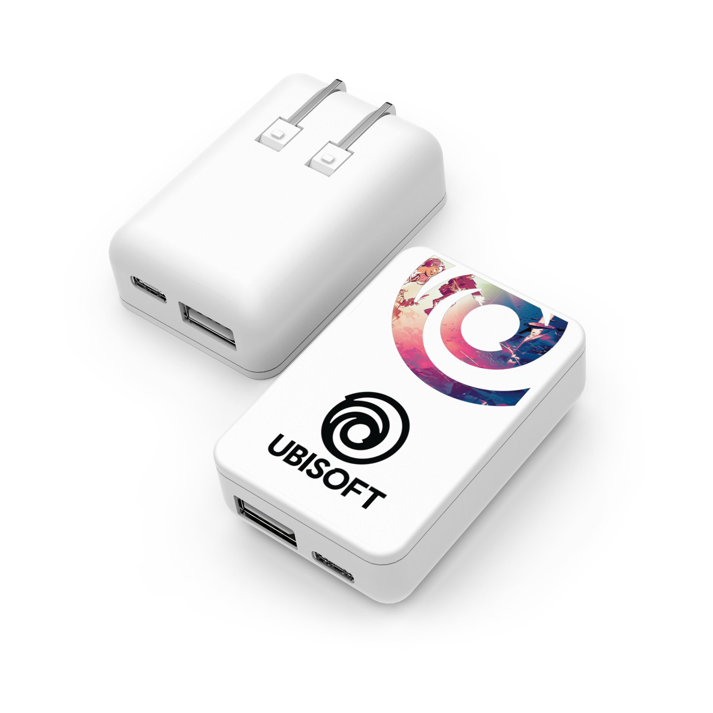 PowerUSB: 20 Watt Dual Port Travel Plug 3