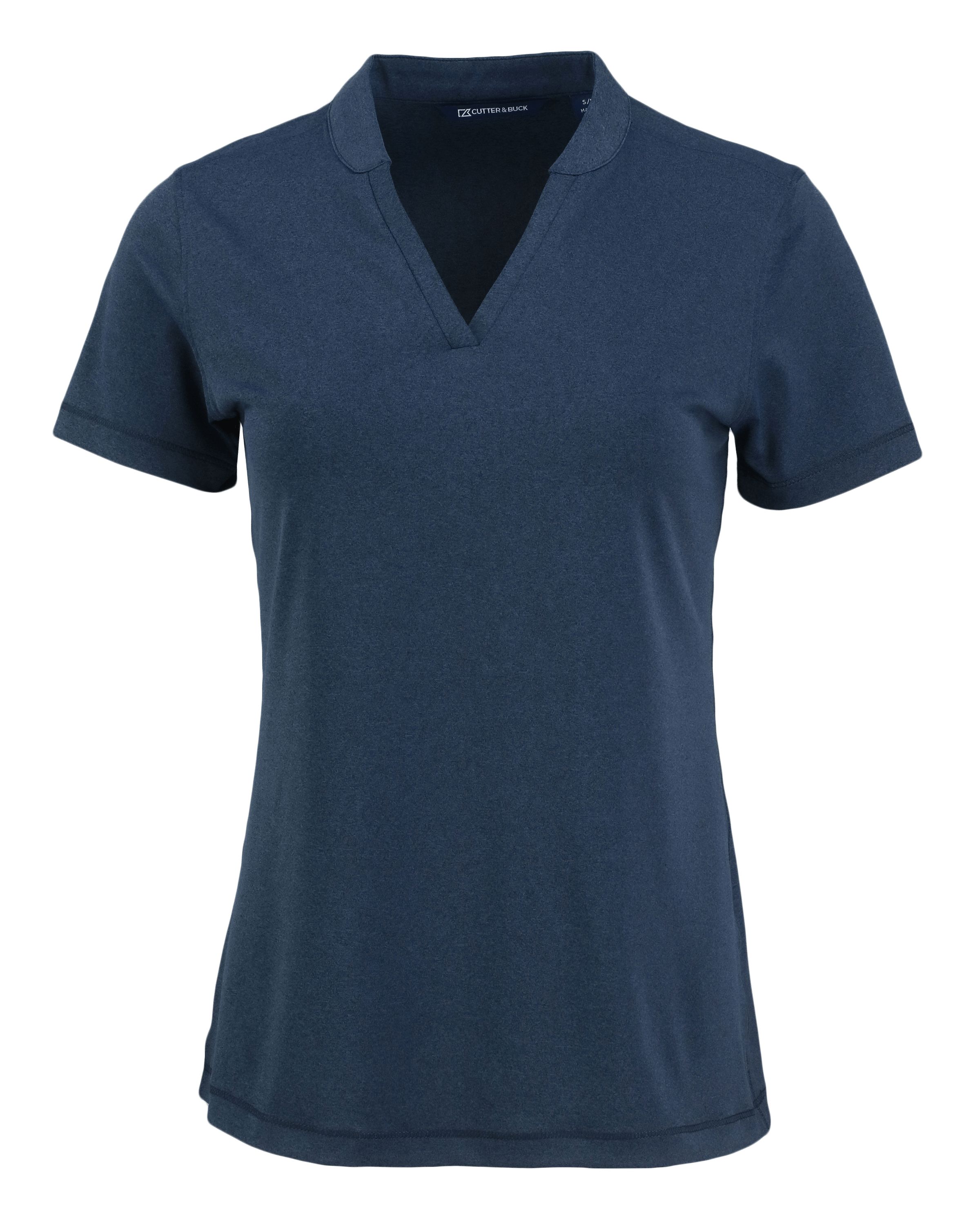 Cutter & Buck Forge Recycled Four-Way Stretch Heathered Womens Blade Top 50