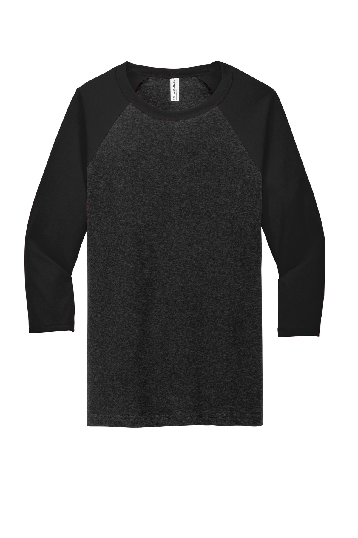 BELLA+CANVAS Unisex 3/4-Sleeve Baseball Tee. BC3200 17