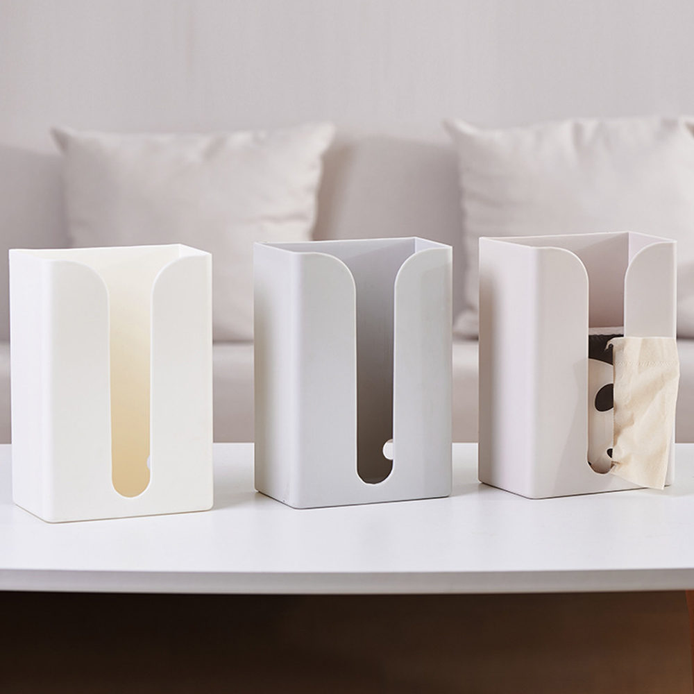 Wall-mounted adhesive tissue box 4