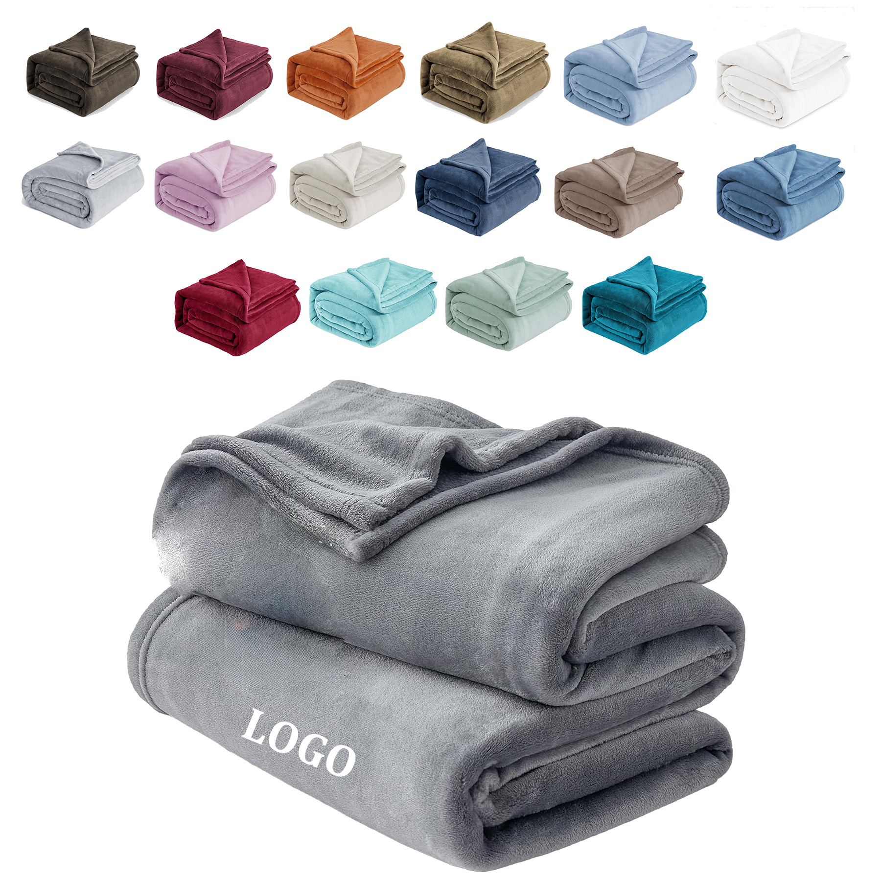 Fleece Bed Blankets 10