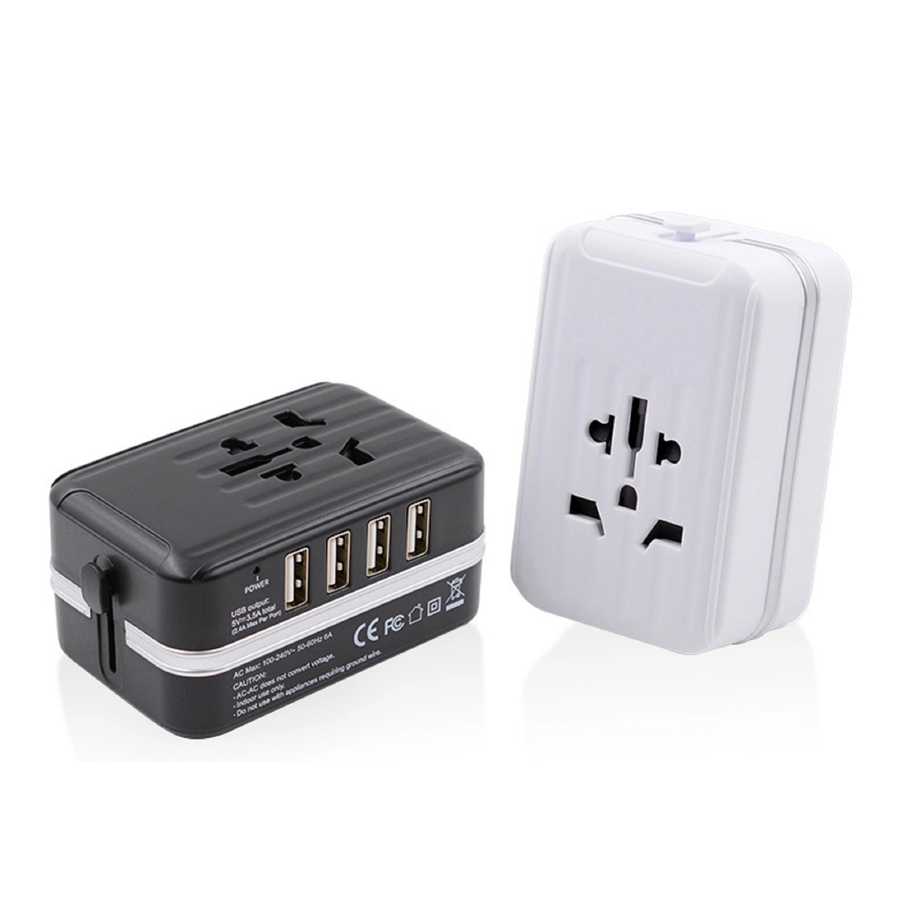 4 Ports Universal Travel Adapter Plug 4