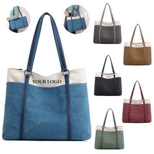 Vintage Canvas Tote Bag 3
