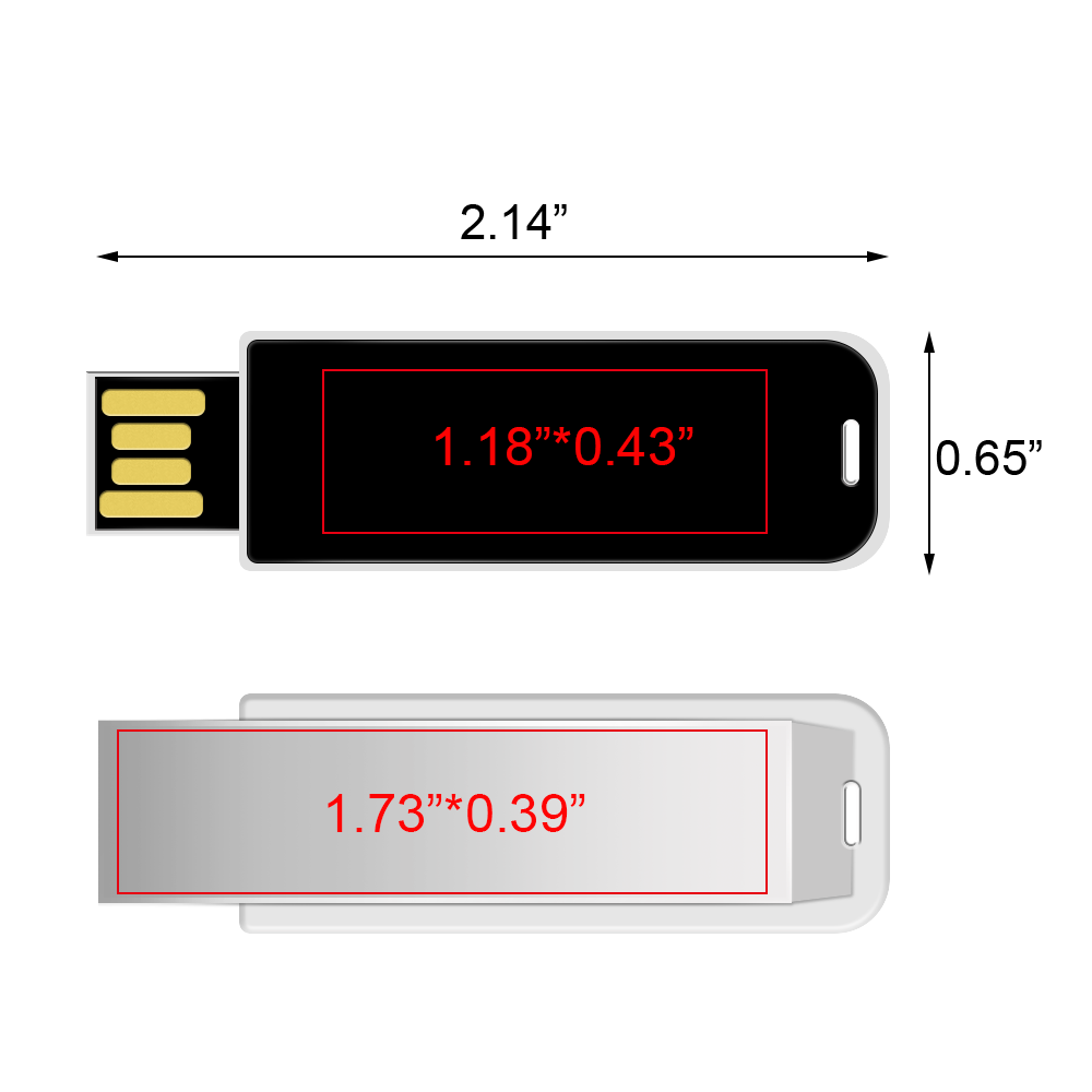 Chatham Light-Up USB Flash Drive 11