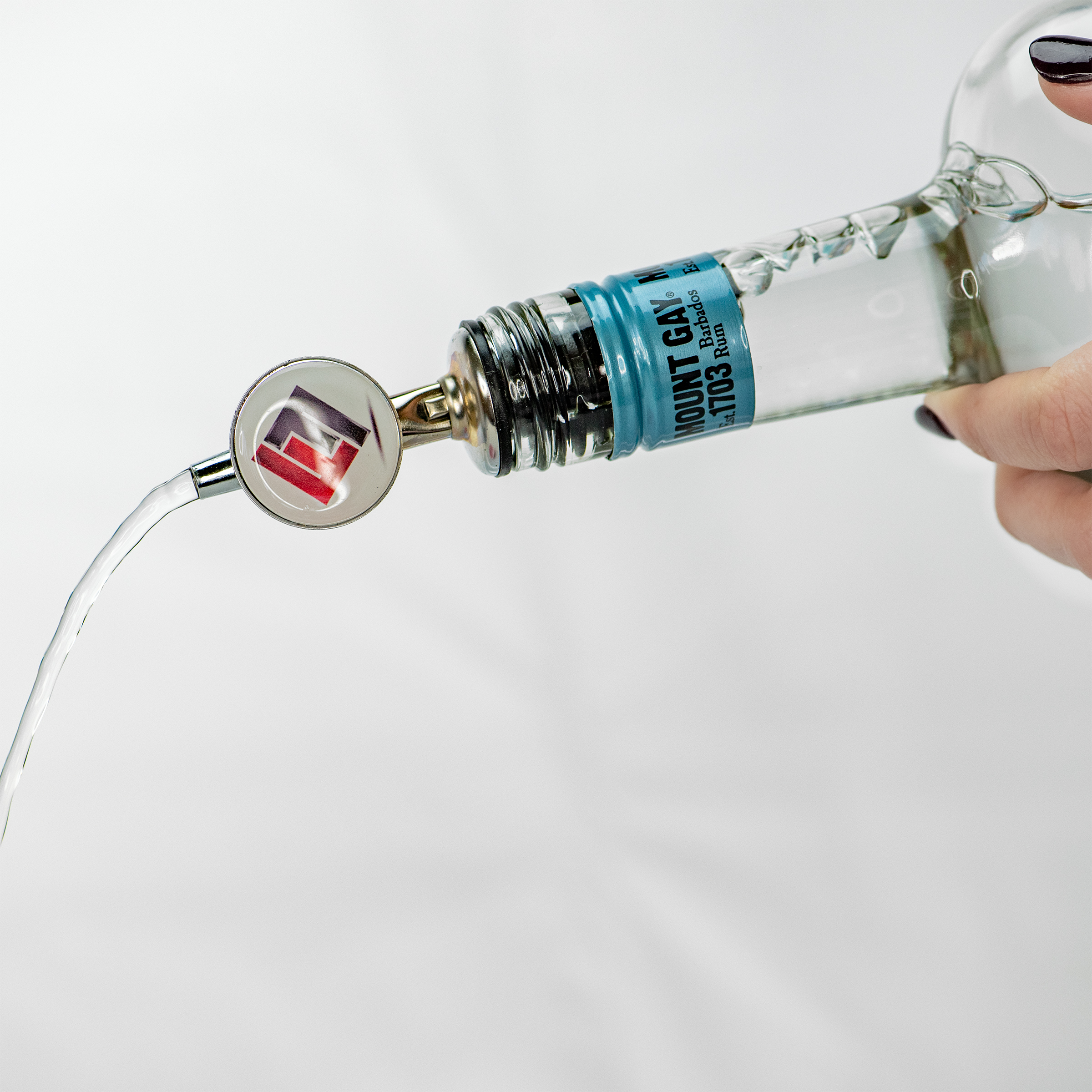 Liquor Pourer with Full Color Dome 6