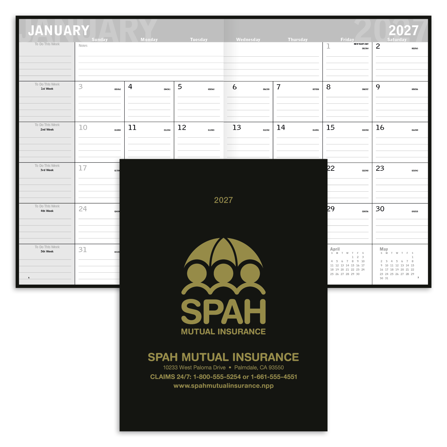 Triumph® Calendars Classic Monthly Planner 18