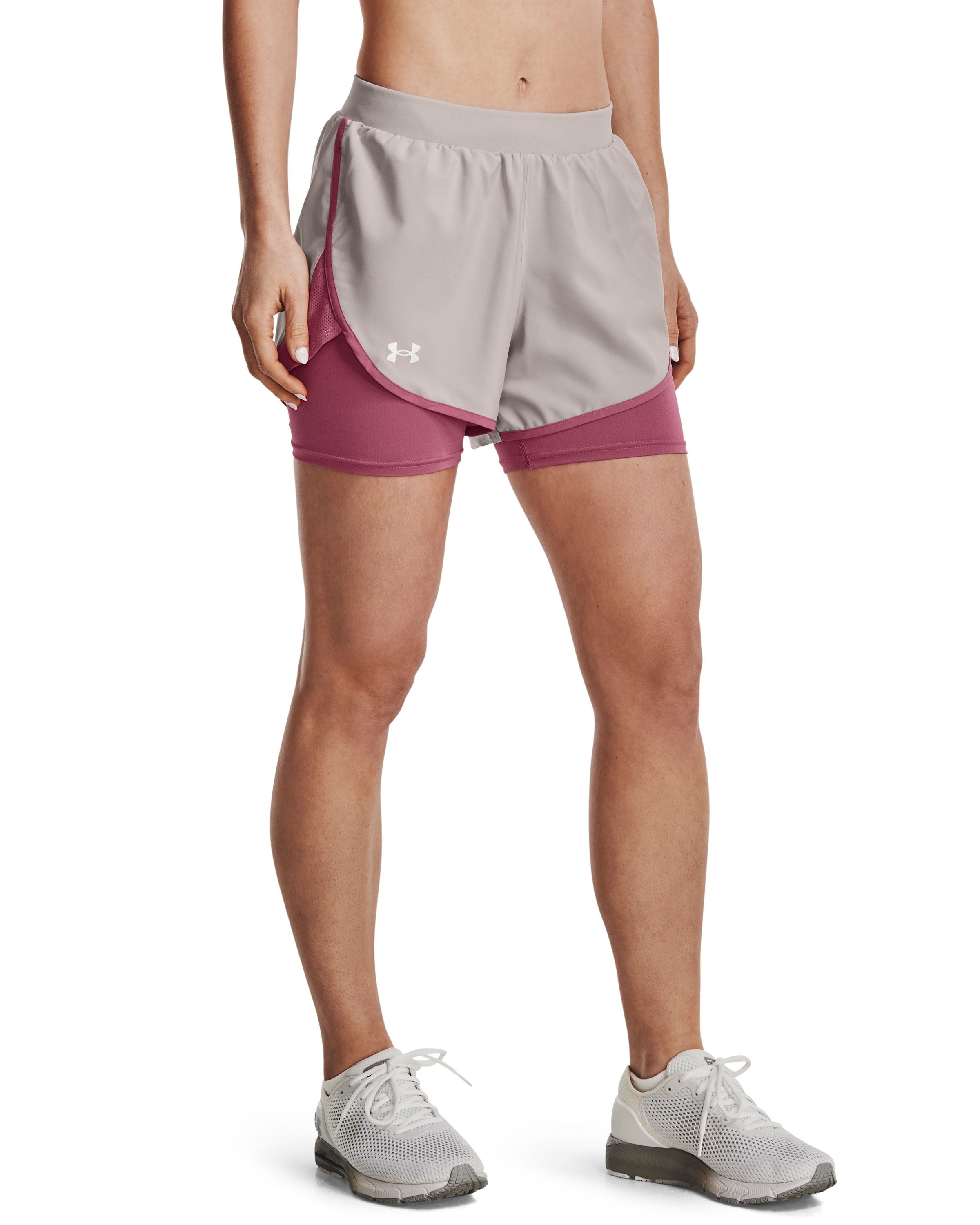 UA Fly-By Elite Women's 2-in-1 Shorts 6