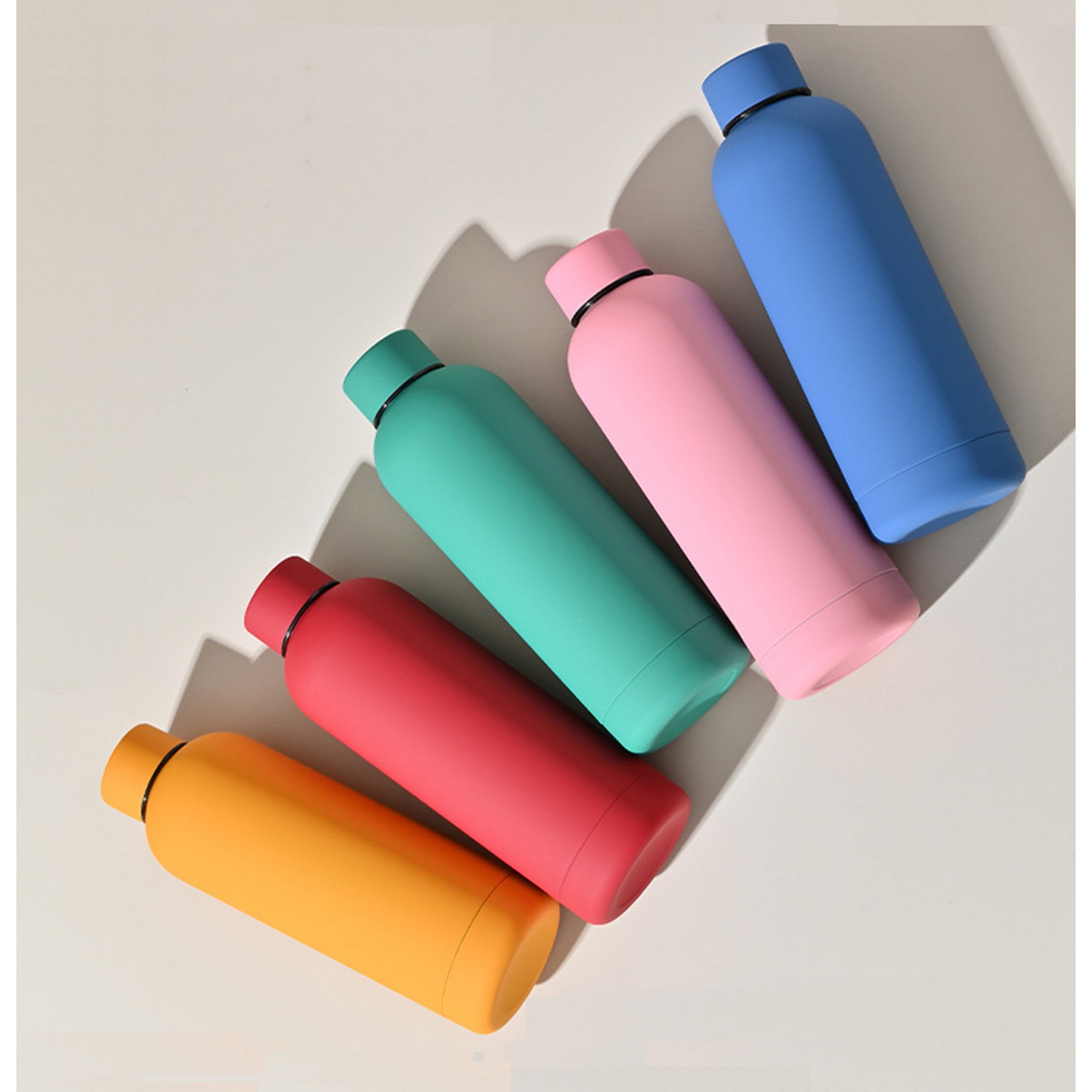 Small Mouth Bottle Stainless Steel Vacuum Insulated Cup With Handheld 1