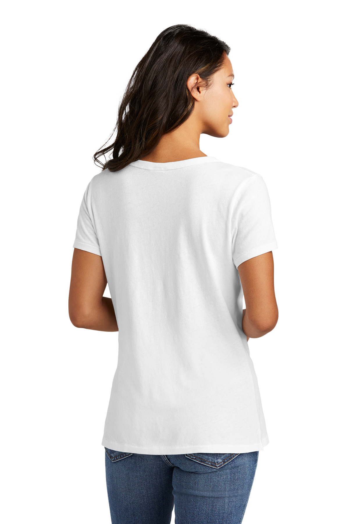 Port & Co Women's Beach Wash Garment-Dyed V-Neck Tee LPC099V 53