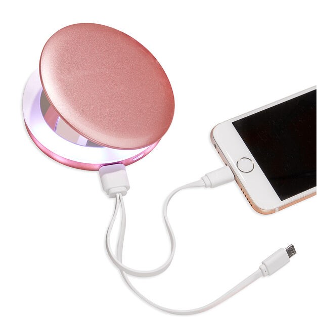 Pearl Compact Mirror And Charger 2