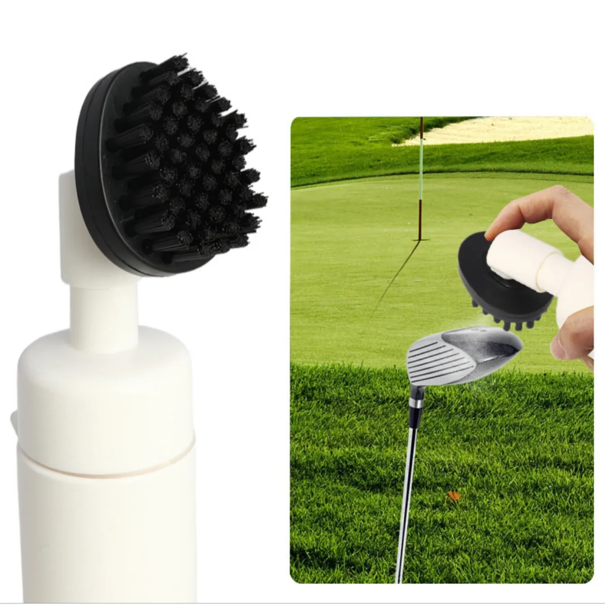 Golf Club Cleaning Brush With Spray Bottle 6