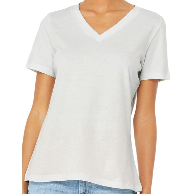 Bella Missys Relaxed Jersey Short-Sleeve V-Neck T-Shirt 10