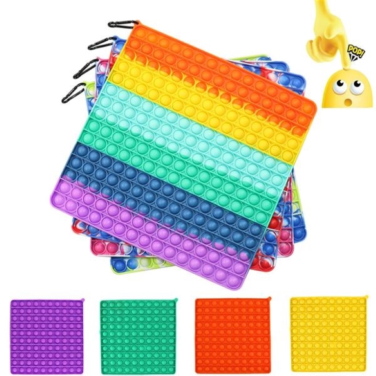 11.8"*11.8" Push pop Bubble Sensory Fidget Toy 12