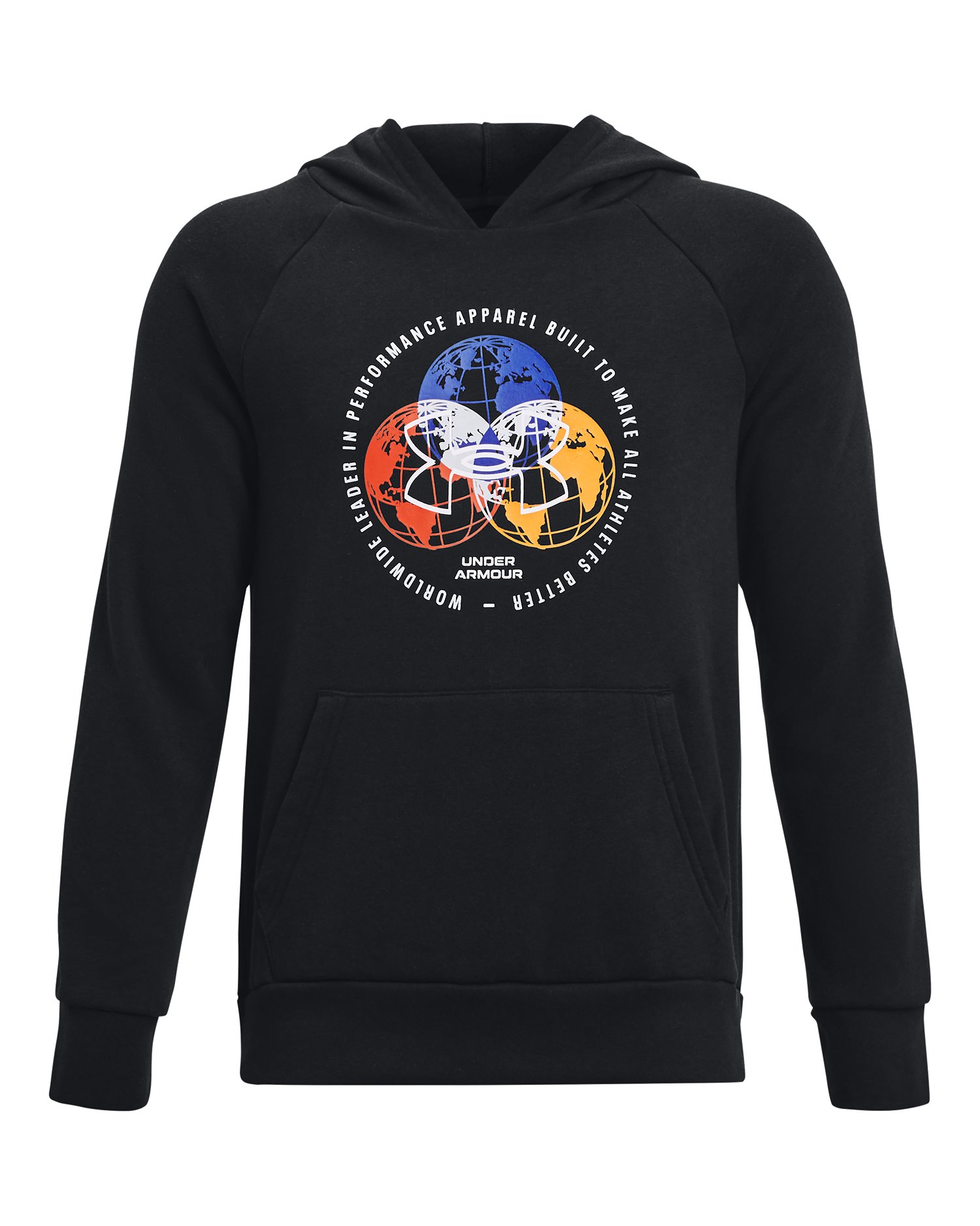 Boys' UA Rival Fleece AMP Hoodie 3
