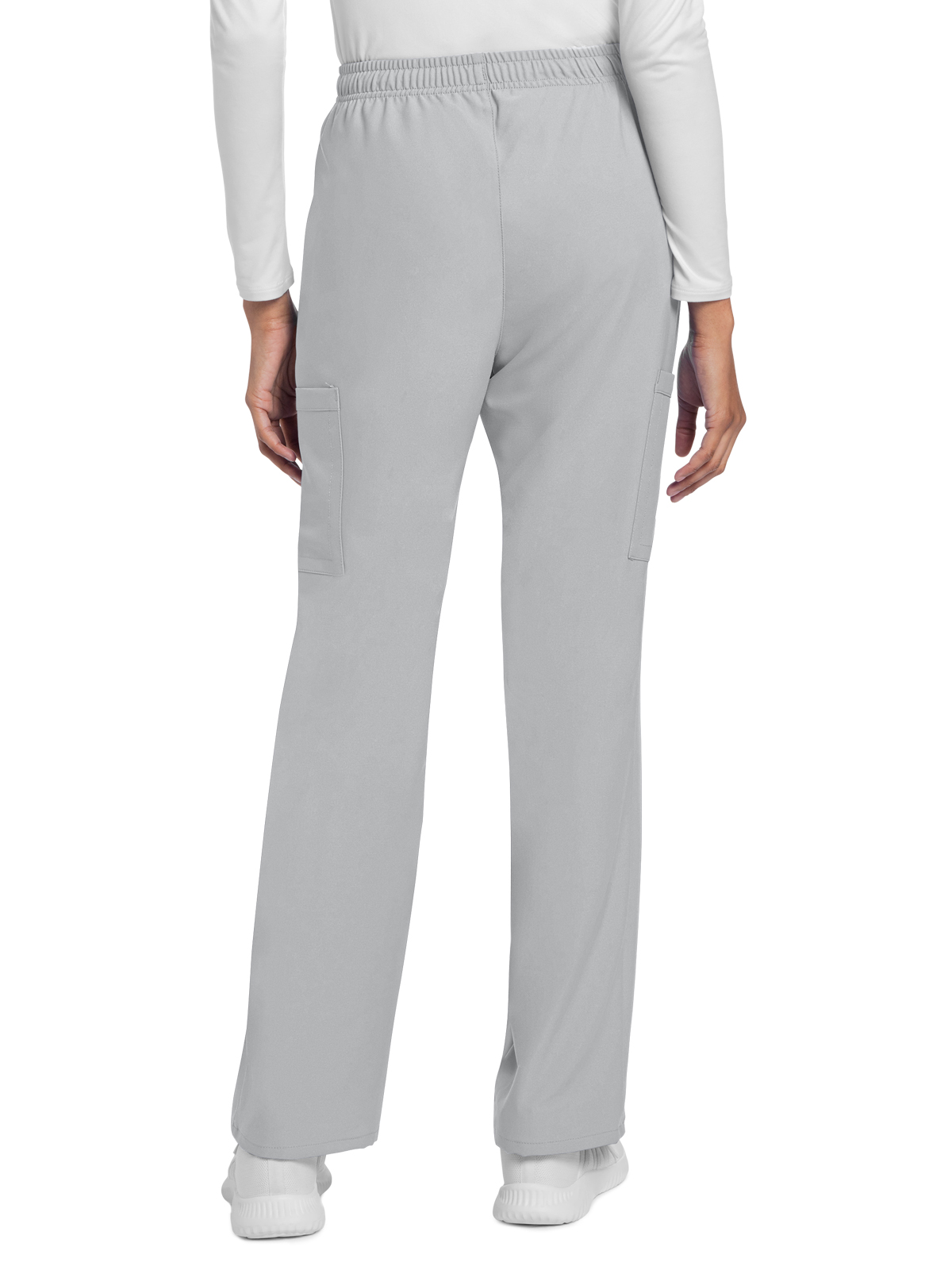 Cherokee - WW Originals Ultra - Women's 4-Pocket Drawstring Cargo Pant 32