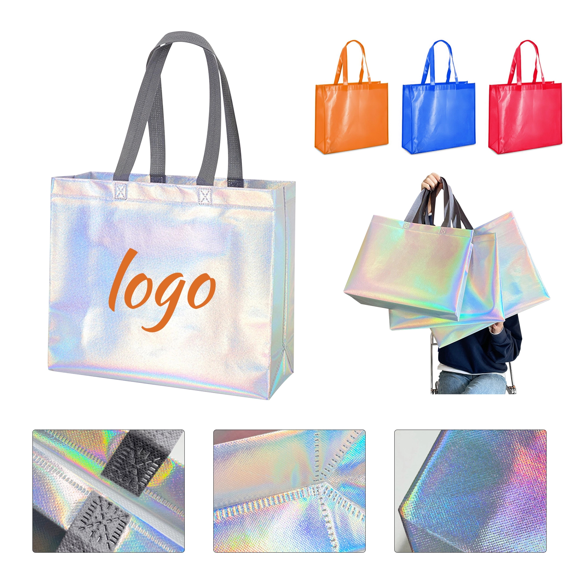 Non-woven Coated Shopping Tote Bag 3