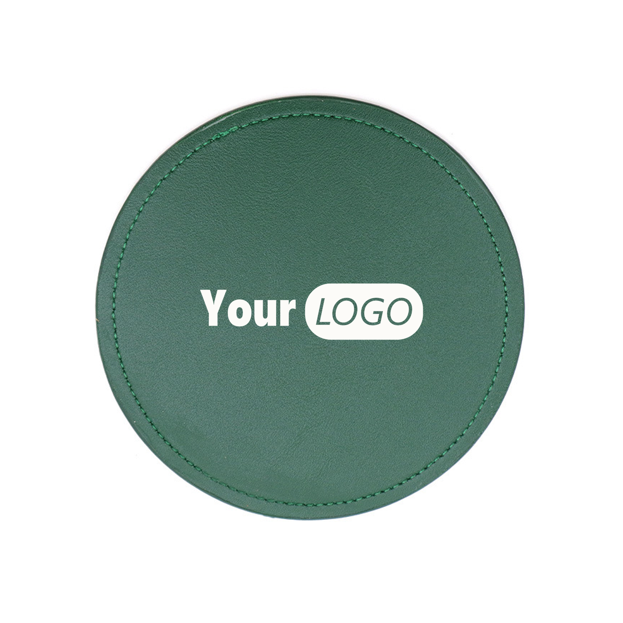 Reusable Leather Like Coaster 3
