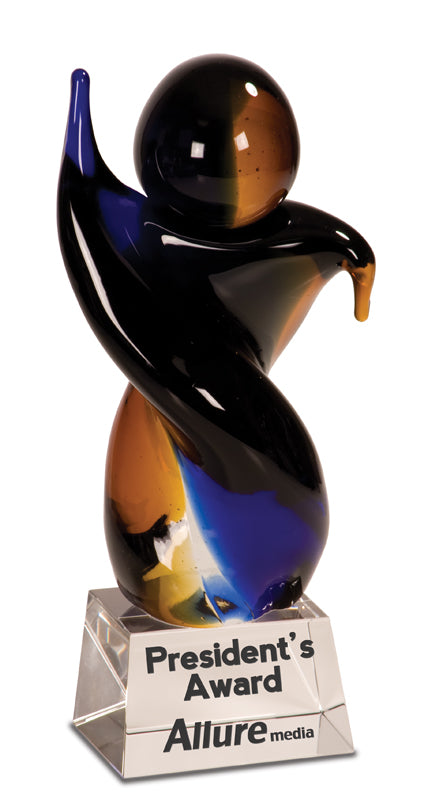 Twisted Body Art Glass 1