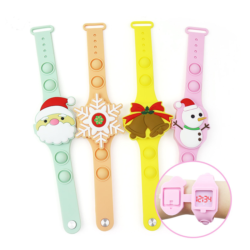 Clamshell Design Kids Digital LED Watch 1
