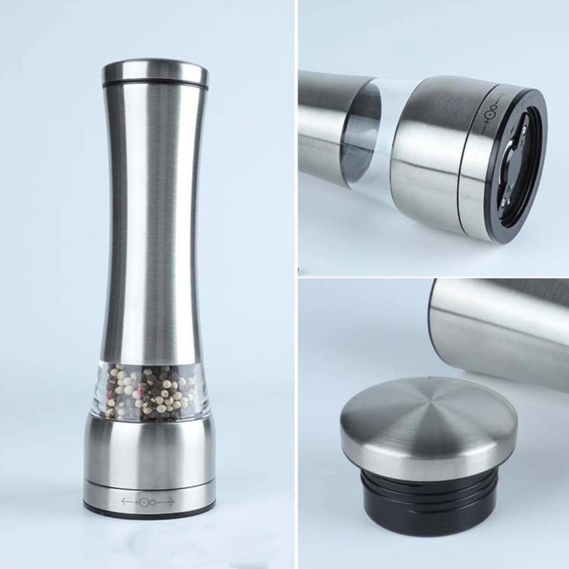 Custom Premium Stainless Steel Salt And Pepper Grinder 2