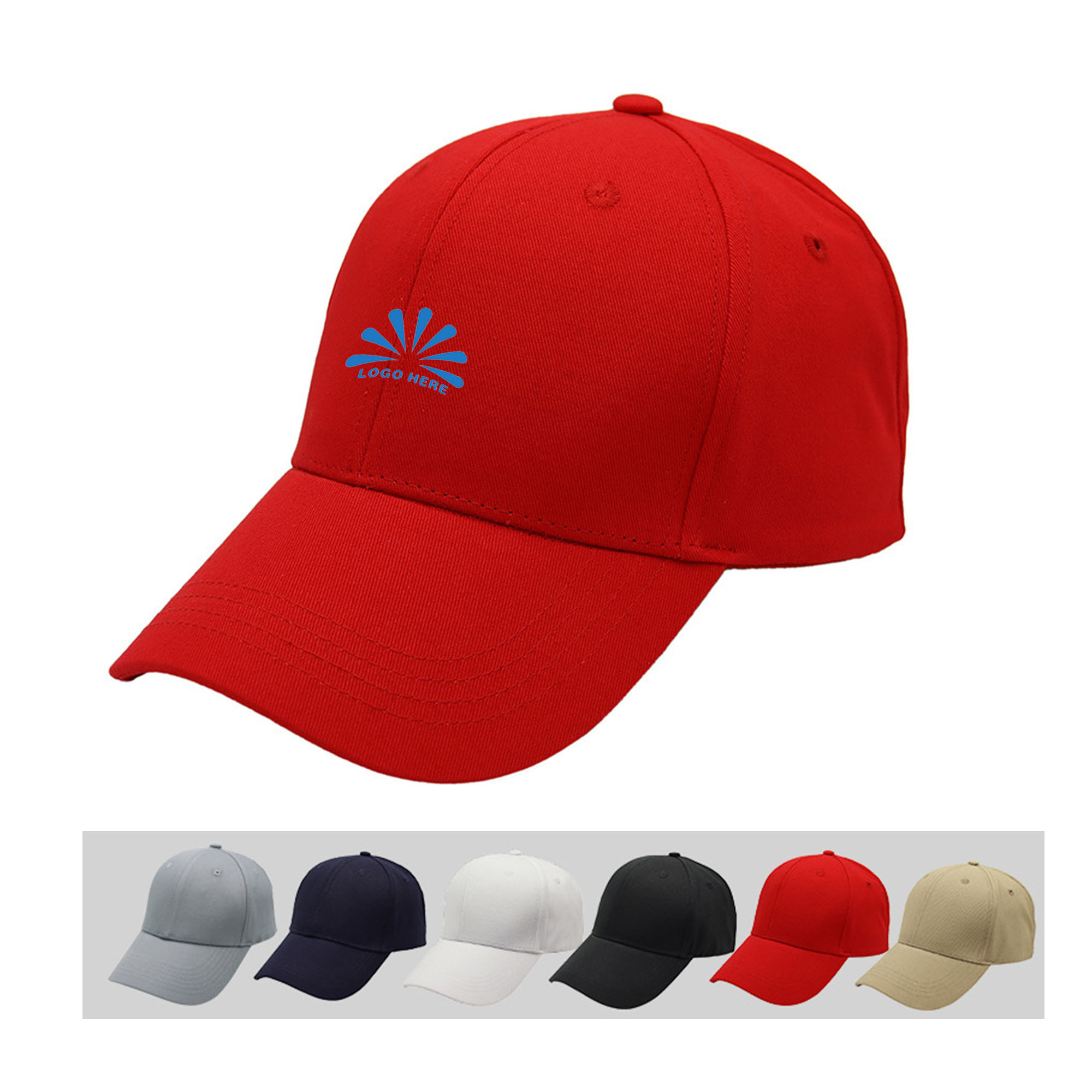 Comfy Fit 6 Panel Low Profile Baseball Cap 2