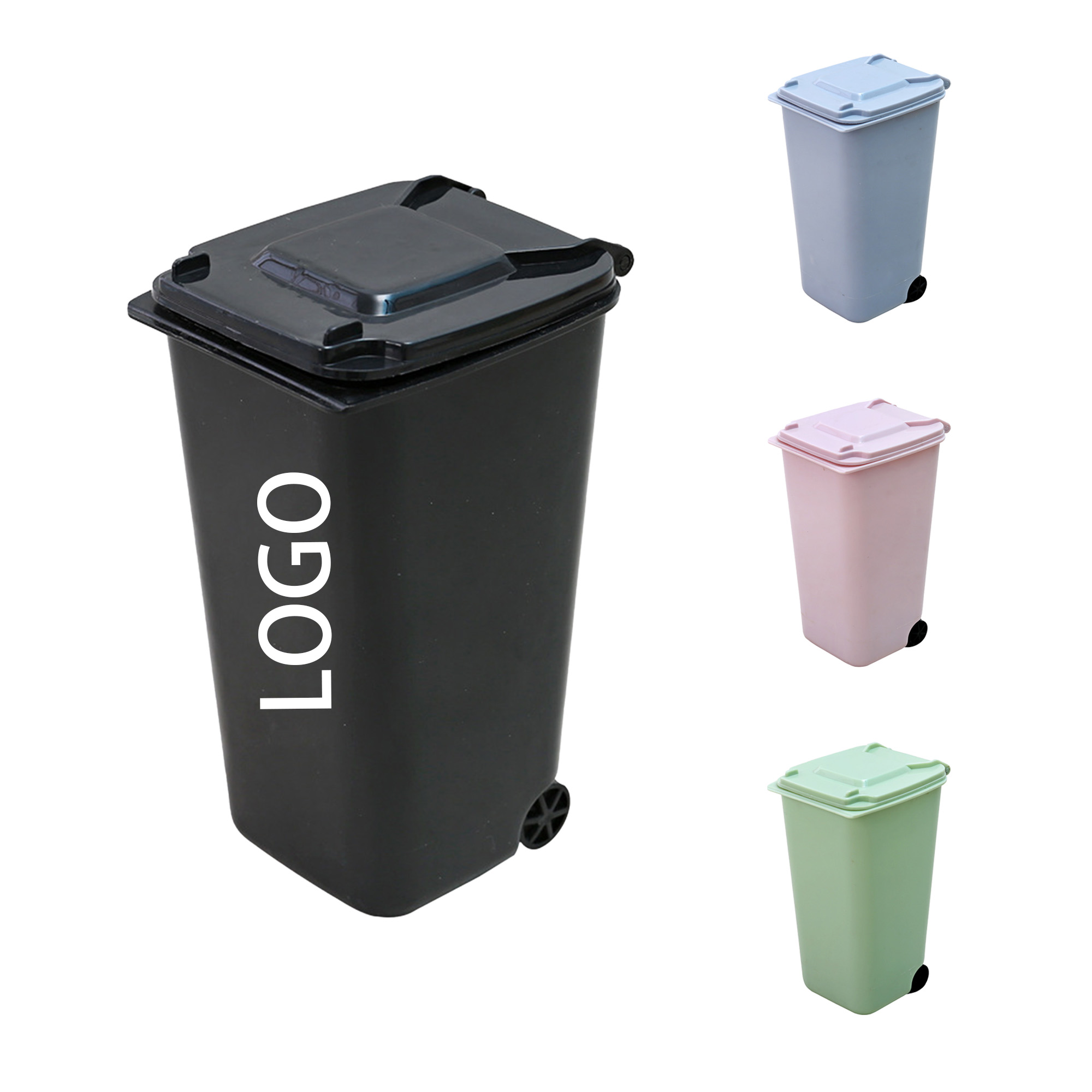 Mini Desk Trash Can 3