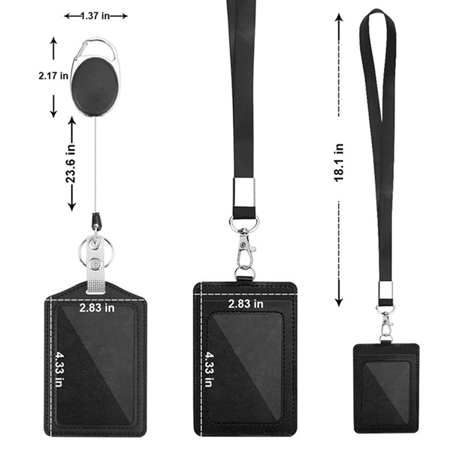 Vertical Card Holders With Lanyard 4