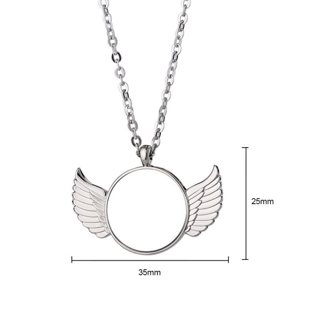 Angel Wings Pendant Necklace 6